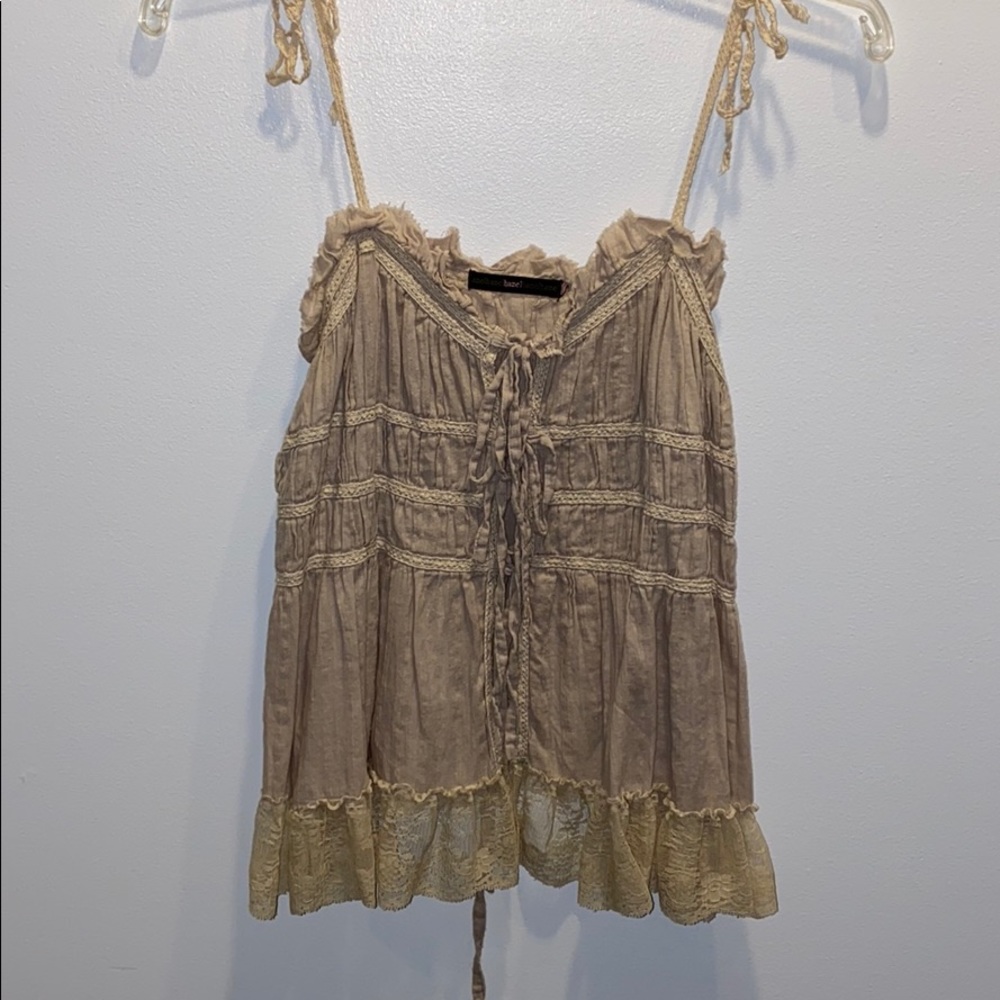 Azelhazel super cute top ties up front